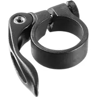 Ergotec SCQ-100 satulatolpan kiristin 34,9 mm pikalukitus QR alumiini musta