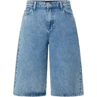 Pieces Pcsky Mw Denim Jorts Noos Bc - Blue - XS