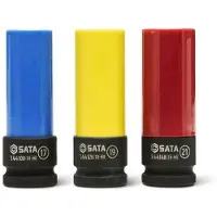 Sata 3-osainen 1/2' 17-21mm voimahylsy