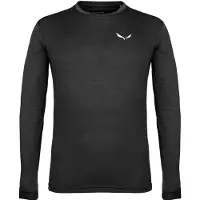 Salewa Puez Melange Dry L/S Tee Tekninen paita Miehet koko L väri musta