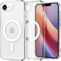 Spigen Ultra Hybrid (MagFit), Suojus, Apple, iPhone 16e, 15,5 cm (6.1"), Valkoinen