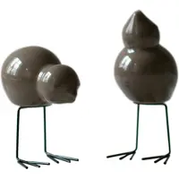 DBKD Swedish Birds -pääsiäiskoriste, 2-pakkaus Shiny dust