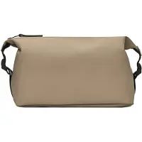Rains Hilo Wash Bag W3 Black-One Size - Beige - ONE SIZE