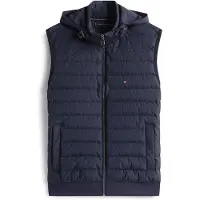 Tommy Hilfiger Mix Media Gilet - Navy - XL