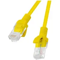 Lanberg PATCHCORD KAT.5E UTP 3M ŻÓŁTY FLUKE PASSED 10-PACK