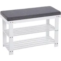 Songmics Bambupenkki kengille - 2 tasoa
