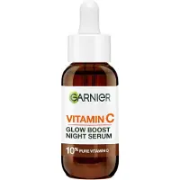 Garnier SkinActive Vitamin C Glow Boost 10% Night Serum, 30ml