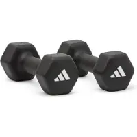 Adidas Fitness Dumbbells - 3Kg - Black - 3 KG