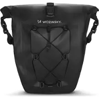 Wozinsky Waterproof Bike Pannier Bag 25L Black (WBB24BK)