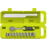 Ryobi RHRS11PC 11-osainen 3/8' hylsysarja