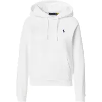 Ralph Lauren Fleece Pullover Hoodie - White - XS
