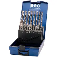 Bohrcraft Din 338 N Hss-g Metallipora 19 Kappaletta