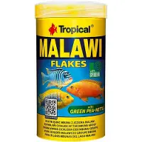Tropical - Malawi Flakes 1000 ml/200 g - Akvaariotarvikkeet - Akvaariokalojen ruoka - Hiutaleravinto