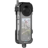 Puluz Metal Protective Cage With Lens Cover for Insta360 X4