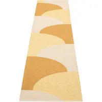 Pappelina Hill matto Ochre/Pale yellow/Cream 70 x 270cm
