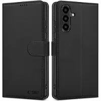 Tech-Protect Samsung Galaxy A36 lompakkokotelo magneetilla ja jalustalla - Musta