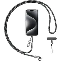 Usams Phone lanyard with charging cable SJ746 30W USB-C to Lightning 1.2m black