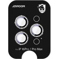 JOYROOM JR-MSJ0307 Glass Screen Protector for iPhone 16 Pro/16 Pro Max Lenses - Black