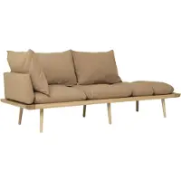 UMAGE Lounge Around 3-istuttava sohva Oak/Sugar Brown