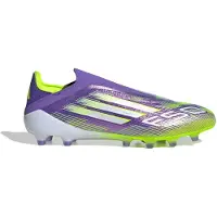 Adidas F50 Elite Laceless Ag Radiant Blaze - Violetti/valkoinen/lucid Sitruuna - Tekonurmi (Ag), koko 48