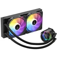 Antec Vortex Lum 240 ARGB AIO -nestejäähdytysjärjestelmä, Musta