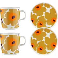 Marimekko Unikko Breakfast Set 4 Pcs - Multi/patterned - ONE SIZE
