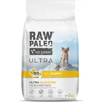 Raw Paleo Ultra Mini Puppy Turkey - kuivaruoka pennuille - 2 kg