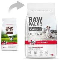 Vet Expert Raw Paleo Mini Puppy 8 kg kuiva koiranruoka