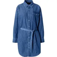 G-Star Belted Shirt Dress L\S Wmn - Blue - M