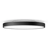 SERIEN LIGHTING Kattovalaisin , himmennettävä, Musta, Olohuone, Alumiini