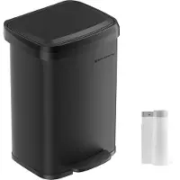Songmics Roskakori, , 50L, musta