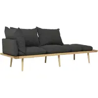UMAGE Lounge Around 3-istuttava sohva Oak/Shadow