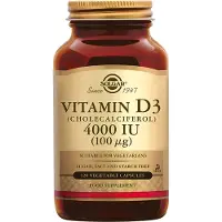 Solgar D3-vitamiini 4000 IU (100 µg) 120 kaps 120 kaps