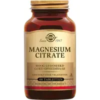 Solgar Magnesium Citrate Tablets 60 kpl