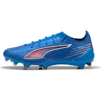 Puma Ultra 6 Ultimate Fg Untamed - Sininen/valkoinen/hehkuva Punainen - Nurmi (Fg), koko 36