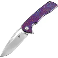 Kansept Knives Kryo Framelock Timascus