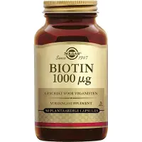 Solgar Biotiini 1000 µg 50 kaps. ravintolisä