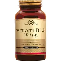 Solgar B12-vitamiini 100 mcg - 100 tablettia