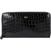 Braun Büffel Verona Lompakko Nahka 19 cm Musta