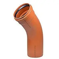 Wavin PVC bend 45° 315mm