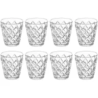 Koziol - Crystal Juomalasi 20 cl 8 kpl Kirkas