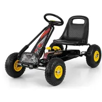 Milly Mally Polkuauto Go-kart Thor, Musta