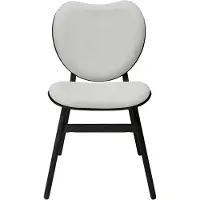 UMAGE A Conversation Piece Ruokailutuoli Black Oak/White Sands