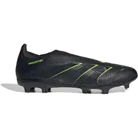 Adidas Predator League Laceless Fg/ag Electric Stealth - Musta/harmaa/lucid Sitruuna, koko 46