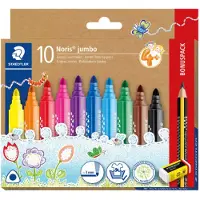 Staedtler - Noris jumbo markers – 10 pcs (328-B C10P)