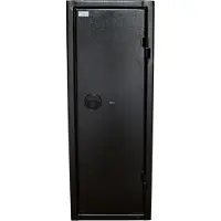 Genzo asekaappi/turvakaappi SolidSafe 104kg avainlukko Black edition