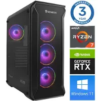 INTOP Tietokone Ryzen 7 5700X 32GB 1TB SSD M.2 NVME RTX5070 12GB WIN11