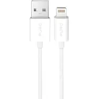 Puro TPE 12W USB-A Cable - Lightning 3m - White