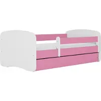 Kocot Kids Lastensänky laatikolla ilman patjaa Babydreams, 80x160 cm, pinkki
