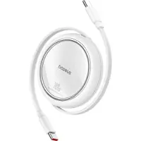 Baseus USB-C to USB-C Baseus Free2Draw, PD, 100W, 1m (white)